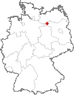 Karte Karstädt, Prignitz